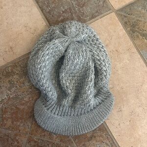 Calvin Klein Light Gray Knit Beanie
